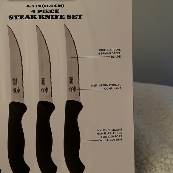 Retails for $58 4-piece steak knife set - Picture 7 of 9